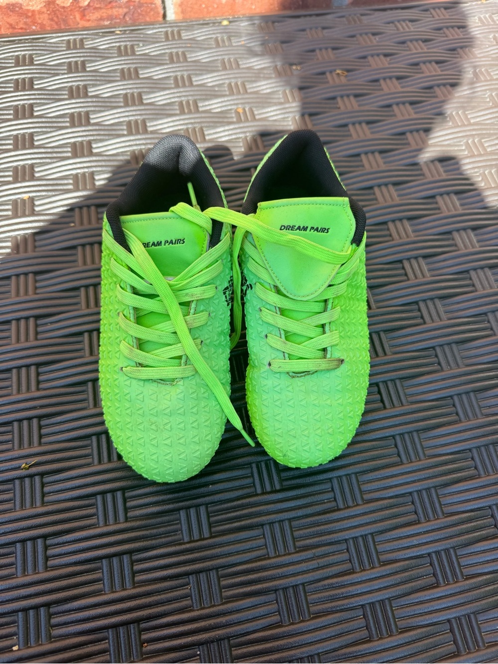 Dream Pairs Kids Neon Lime Green Athletic Sneakers